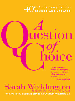 cover image of A Question of Choice